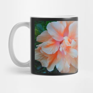 Creme Hibiscus Mug